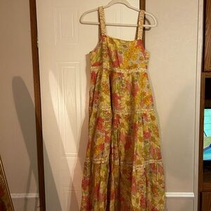 American Eagle Outfitters Floral Backless Dress